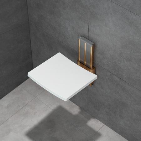 foldable shower seat for bathroom